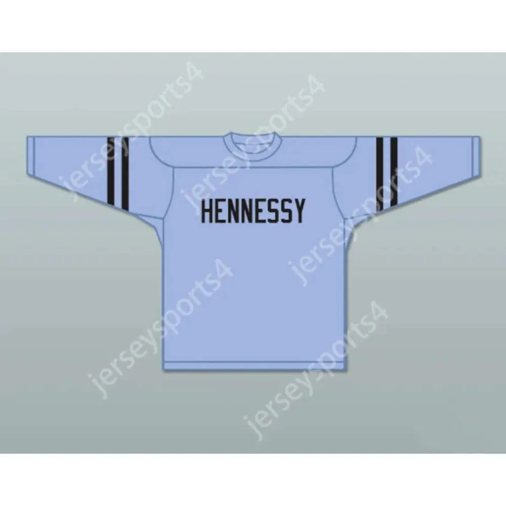 GdSir Custom Blue Havoc 95 Hennessy Hockey Jersey New Top Ed S-M-L-XL-XXL-3XL-4XL-5XL-6XL