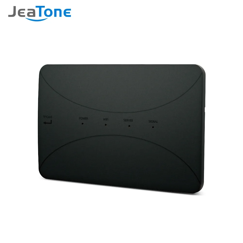 Intercom Jeatone Wireless WiFi Box för analog videodörrtelefon Intercom Systemkontroll 3G 4G Android iPhone Tuya -app på smart telefon