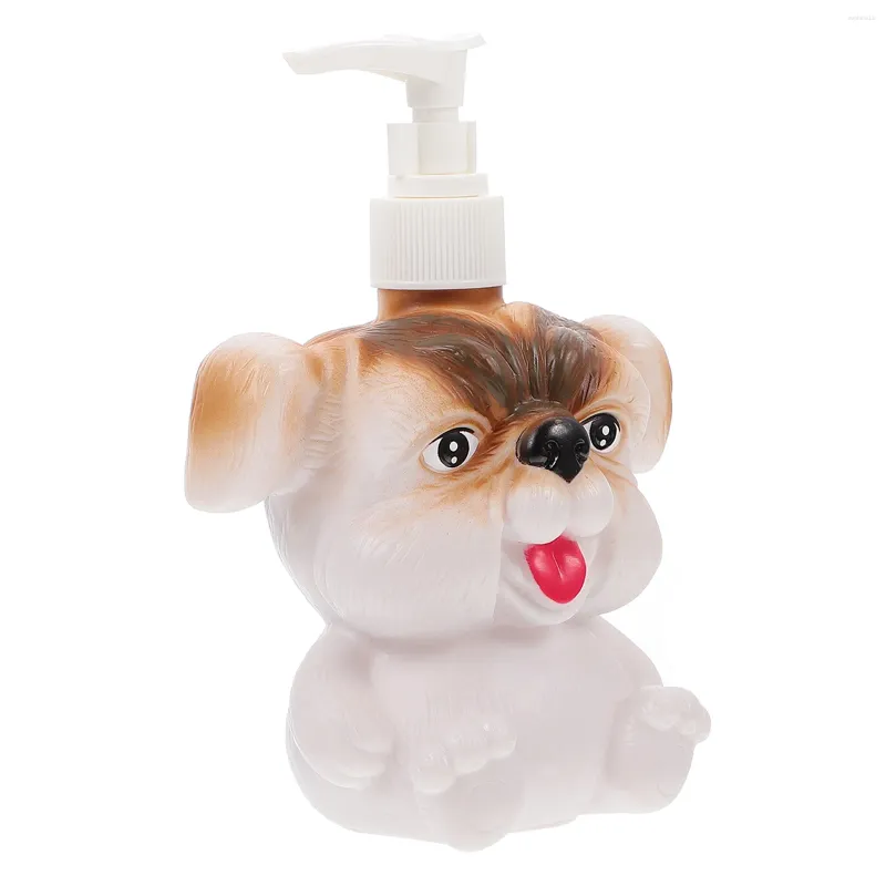 Storage Bottles Puppy Lotion Bottle Pressing Liquid Soap Dispenser Travel Shampoo Sub Container Child Containers