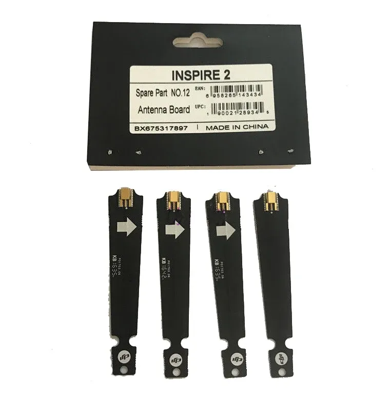 Monopods 4pcs/set Genuine Part 12 Tripod Mount Antenna Board para DJI Inspire 2 Substituição Parte sobressalente