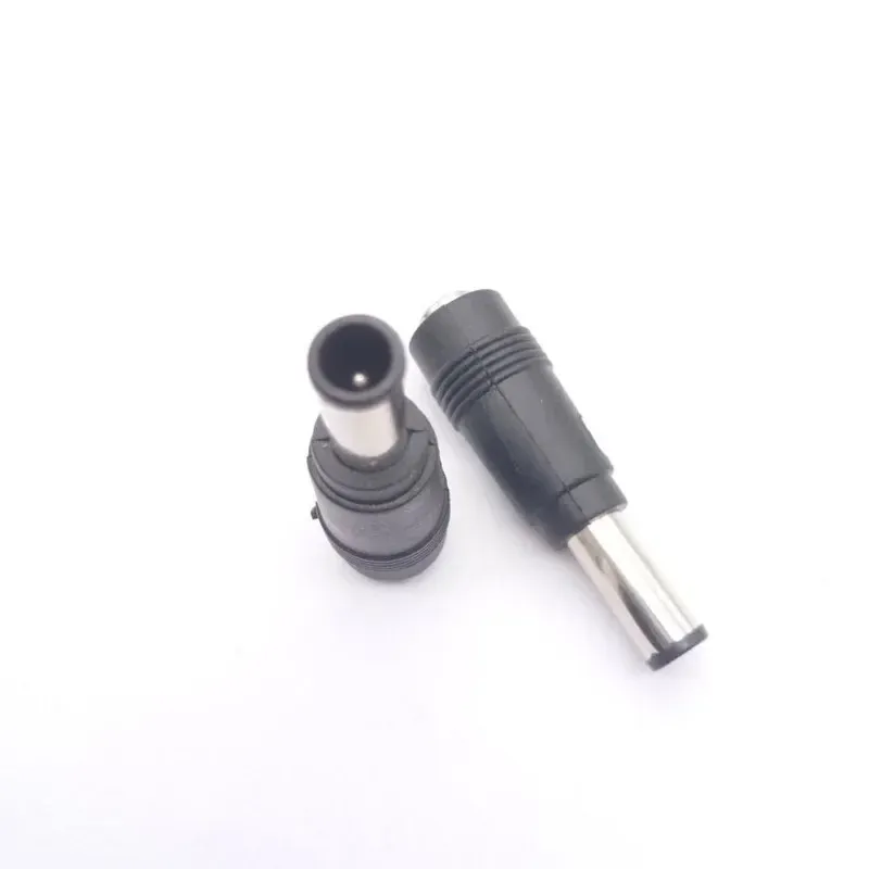 10st 55 x 21 mm hane till 60 x 44 mm kvinnlig DC -anslutningskraftadapter 55 x 21 till 60 x44 för manlig till kvinnlig DC -adapter - Pack med 10 stycken