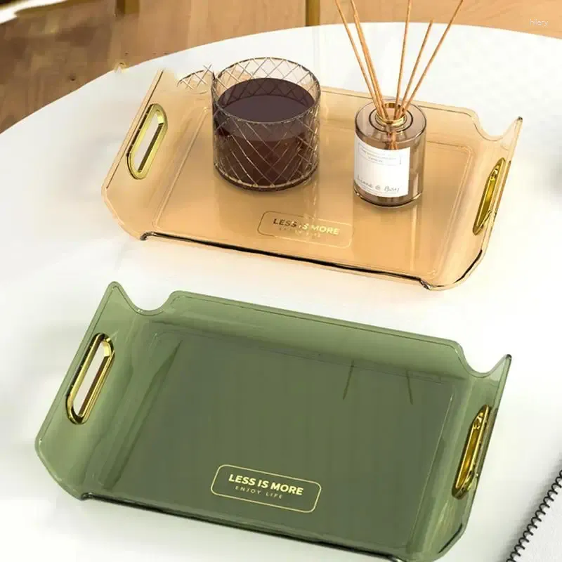 Sacos de armazenamento alimentos que servem bandeja decorativa para a mesa de café pratos de café da manhã para almoçar jantares