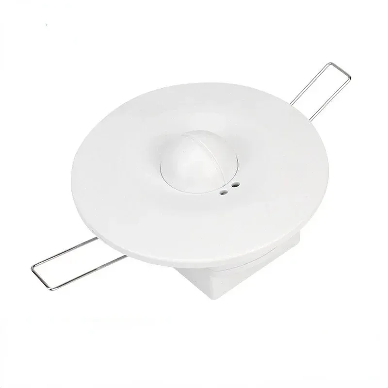 110-240V Microwave Motion Detector Lichtschakelaar Plafond Ingebracht Verstelbare inductieschakelaar Plafond Motion Sensor