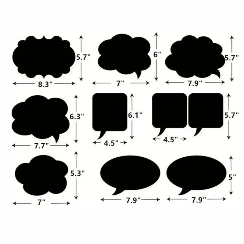 DIY black cards sticks+chalk+glue Photo Booth Props Love DIY Photography Wedding Decoration Party photobooth