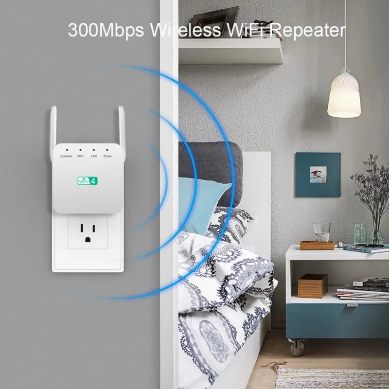 5 ГГц Wi-Fi Repeater Wireless Wi-Fi Extender 1200 Мбит / с Wi-Fi Усилитель 300 Мбит / с большего диапазона Wi Fi-Booster 2,4G Wi-Fi Repiter
