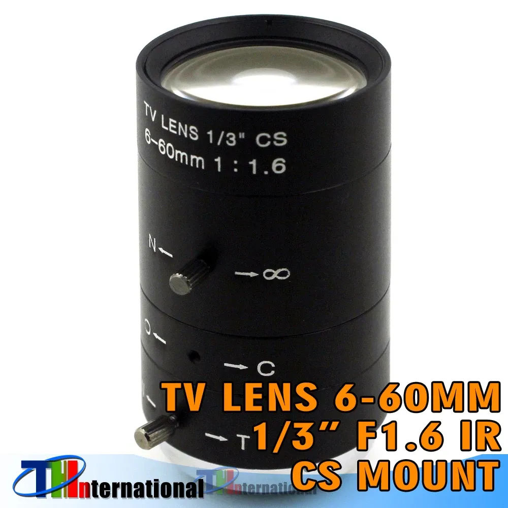 PARTI TV LENS 660MM 1/3 "F1.6 MANUALE DI CAMERA INDUSTRIALE IRIS Zoom Focus lente CS Monte CCTV LENS