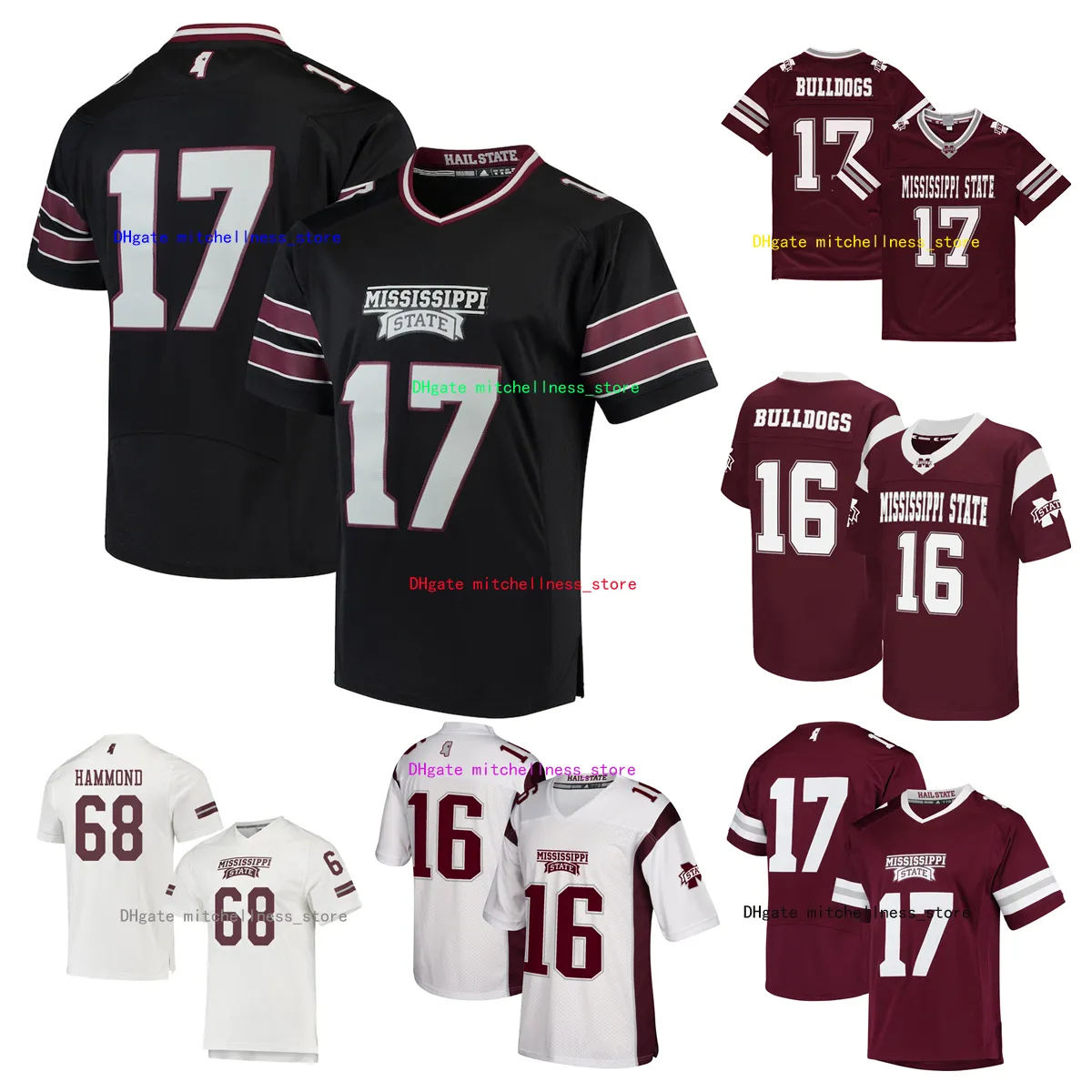 Custom Mississippi College Football Jersey NCAA Ole Miss Rebels