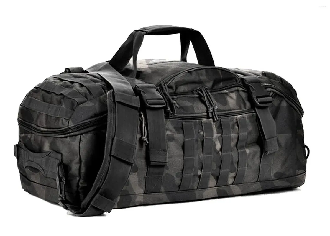 Duffel torebki gimnastyczne plecak udania - Travel Weekender for Men trening Wojskowy Sport Waterproof Waterproof Tear odporny na łzę