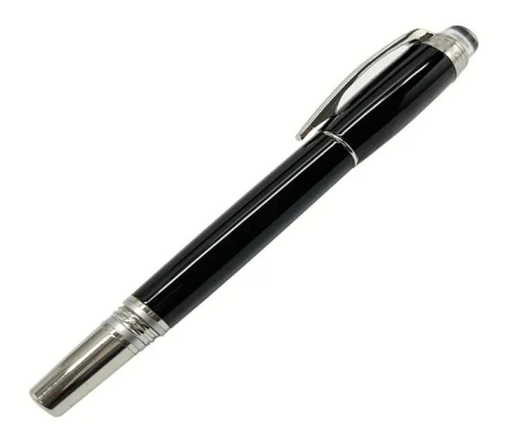 Yamalang Classic Flat Crystal Signature Pen Metal Noble Gift Refined Steel Forging Luxury Pens Bekväma Skriva bra gåvor6933502