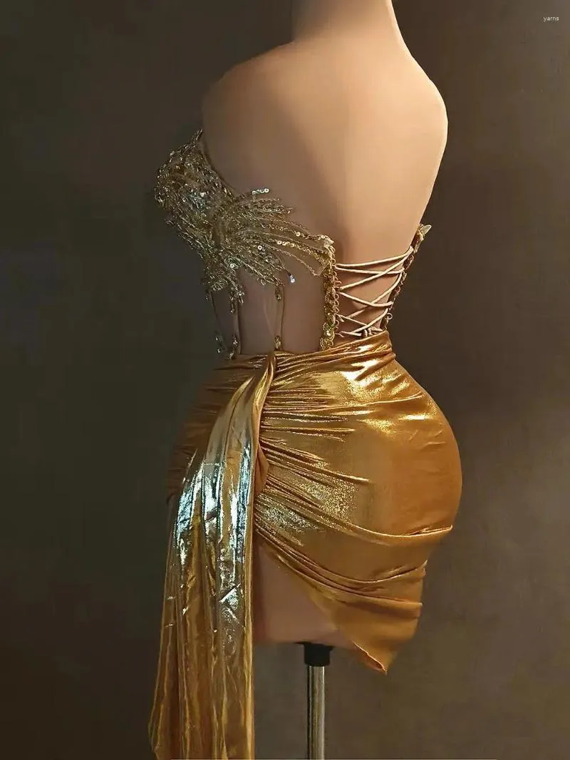 Gold Rhinestone Embellished Mini Dress With Cap... From Junchi168, $59.42 In Bulk | DHgate.Com Gold Rhinestone Embellished Mini Dress With Cap... From Junchi168, $59.42 In Bulk | DHgate.Com
