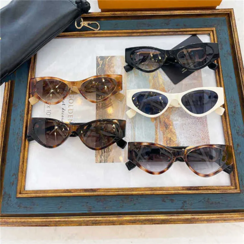 Designer Sonnenbrille 10% Rabatt auf Luxusdesignerin Neue Männer- und Frauen -Sonnenbrille 20% Rabatt von Familie Fs Fashion Hollow -out -Beine Katze Auge selbe FOL029V1RF
