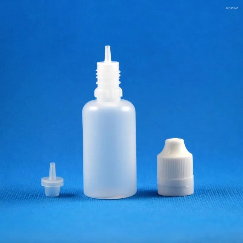 Бутылки для хранения высококачественные 30 мл PE Пластиковые сжимаемые сжатые капельницы доказательства доказательства дочерности