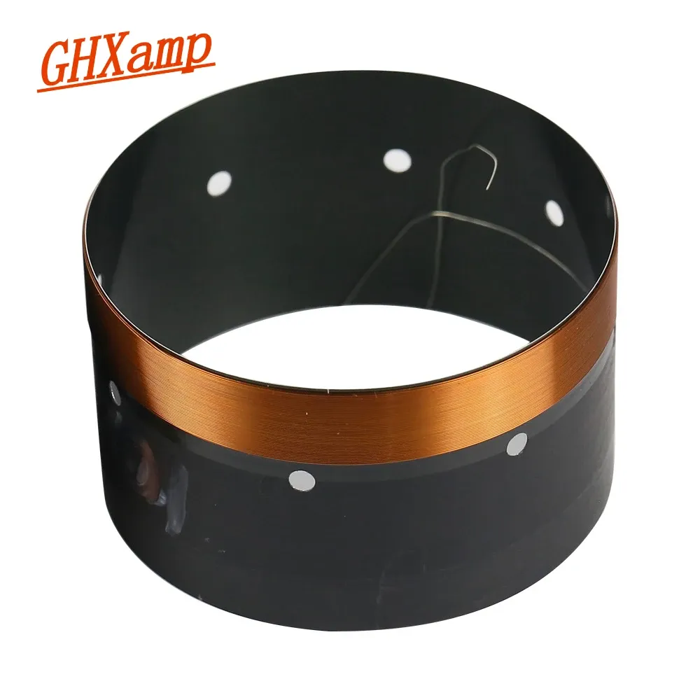 Speakers GHXAMP 100Core Bass Subwoofer Voice Coil Aluminum Pure copper wire two layers For 12" inch 15" 18" inch Speaker Repair 8OHM 1pc