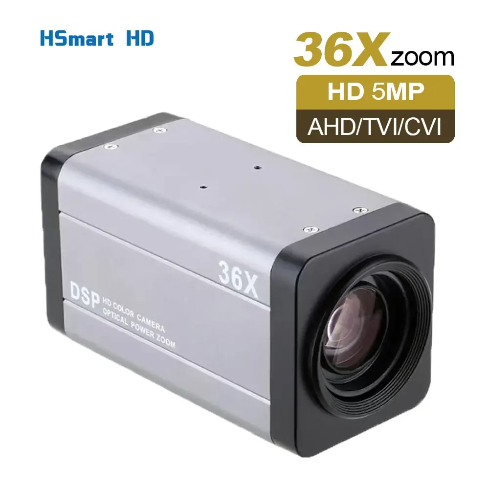 Kameralar 5MP HD AHD ile Sony 307 Chip 2MP 36X Optik Zoom Kamera AHD TVI CVI CVBS 4in1 Otomatik Focus 4.794mm Lens CCTV Kamera Kutusu