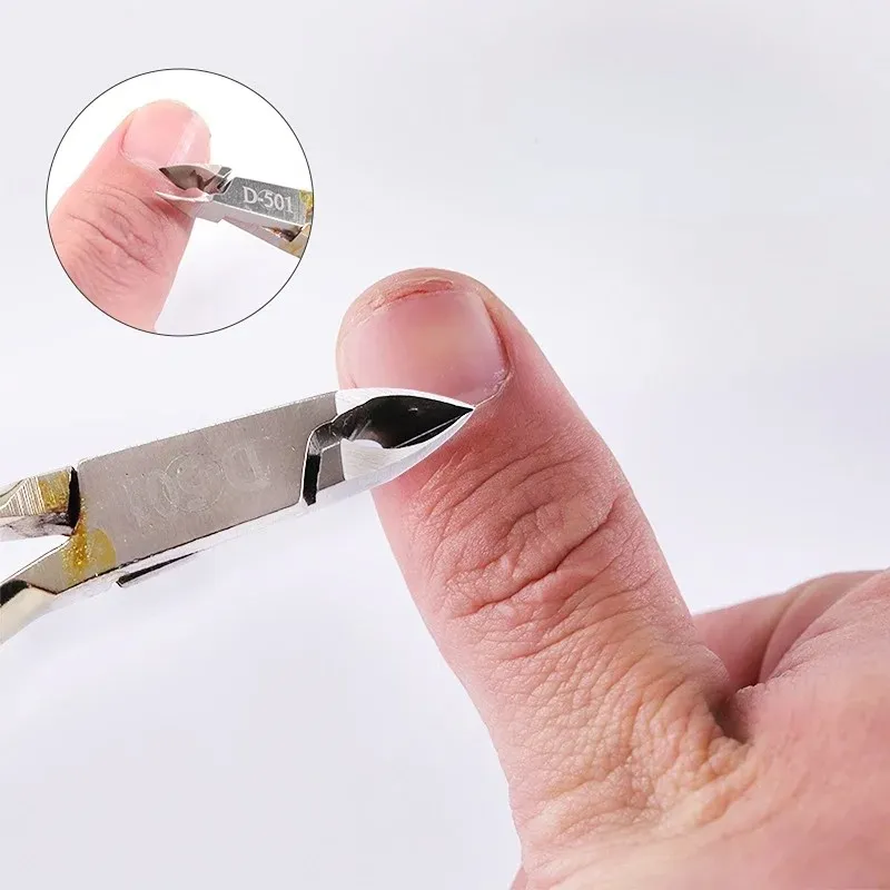 2024 6 mm per lama di unghie cuticola per cuticole per cuccioli per taglio in acciaio inossidabile clipper tagliere cuticole forbici strumenti di manicure per la manicure