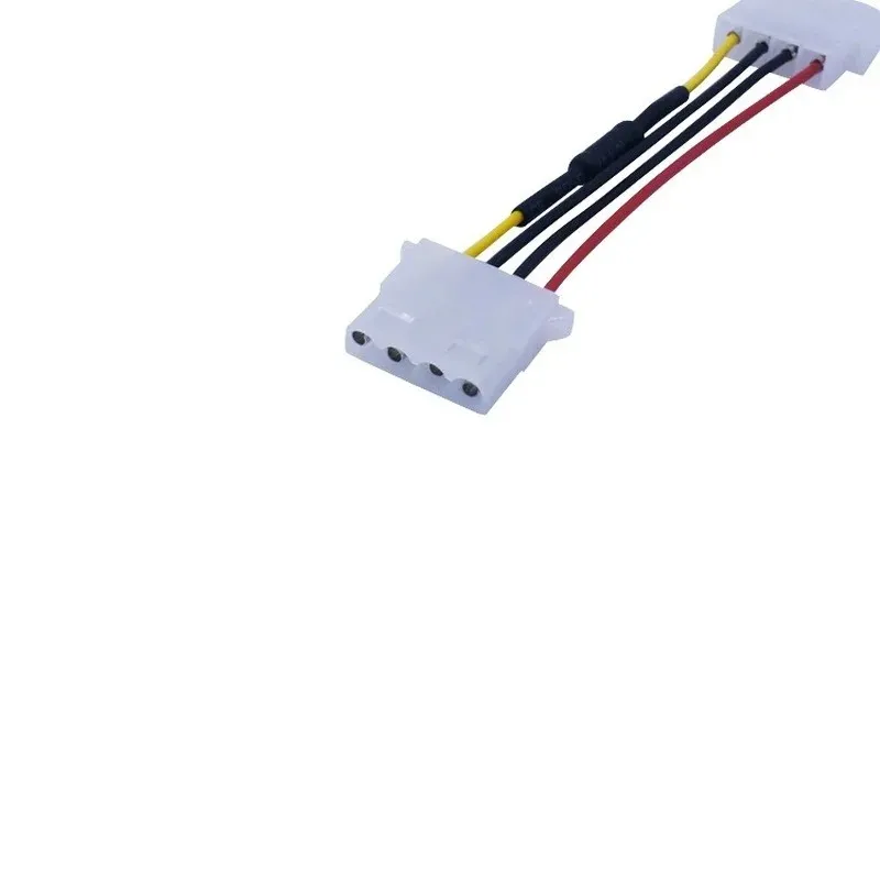 New 4-Pin Molex Computer PC Case Fan Speed Reducer Low Noise Extension Cord Adaptor Adaptor