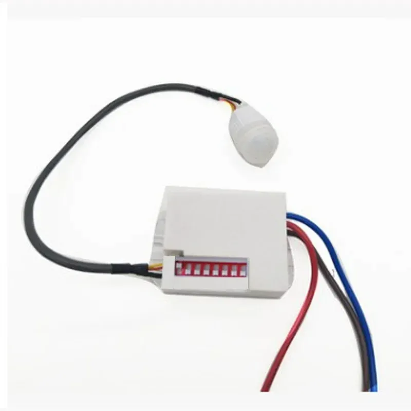 ANPWOO Minyatür Enerji Tasarruflu Kızılötesi İnsan Vücudu Sensörü Anahtar Sensörü Bölünmüş Tip Otomatik Akıllı Kabin Sensörü Işığı