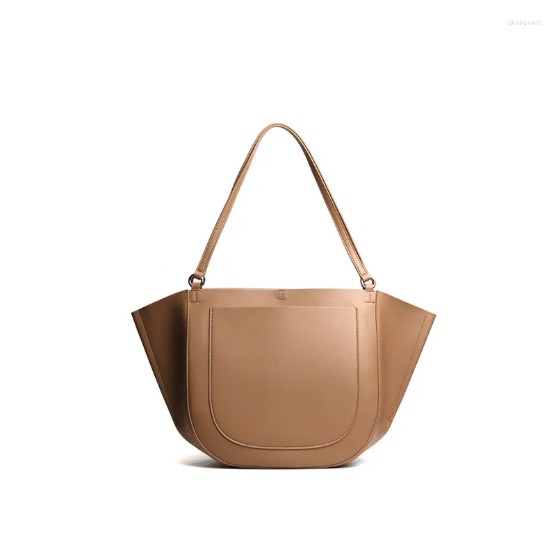 Вечерние сумки Women 2024 Кожаные сумочки текстура все-матч картинка на плечо для мессенджера мода простая сумка с большой пропускной способностью.
