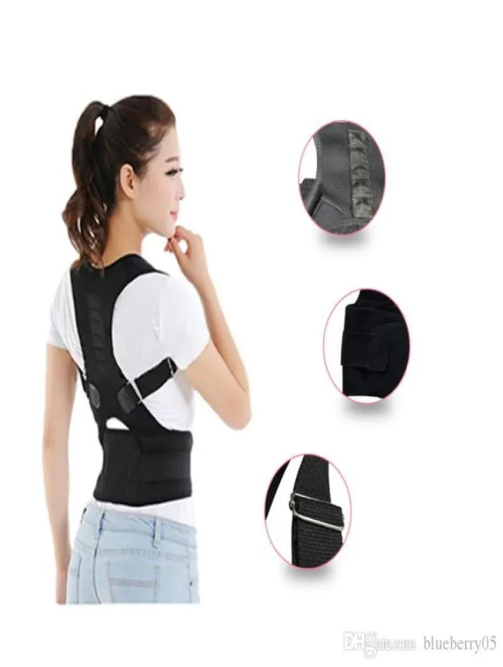 Magnetic Therapy Posture Corrector Brace Shoulder Back Support Belt for Men Women Braces Supports Belt Shoulder Posture Sho8385713