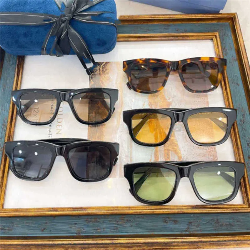 Lunettes de soleil à la mode de haute qualité 10% de réduction sur le créateur de luxe Nouveaux lunettes de soleil pour hommes et femmes 20% de réduction sur le carré personnalisé de la mode de la famille même slim