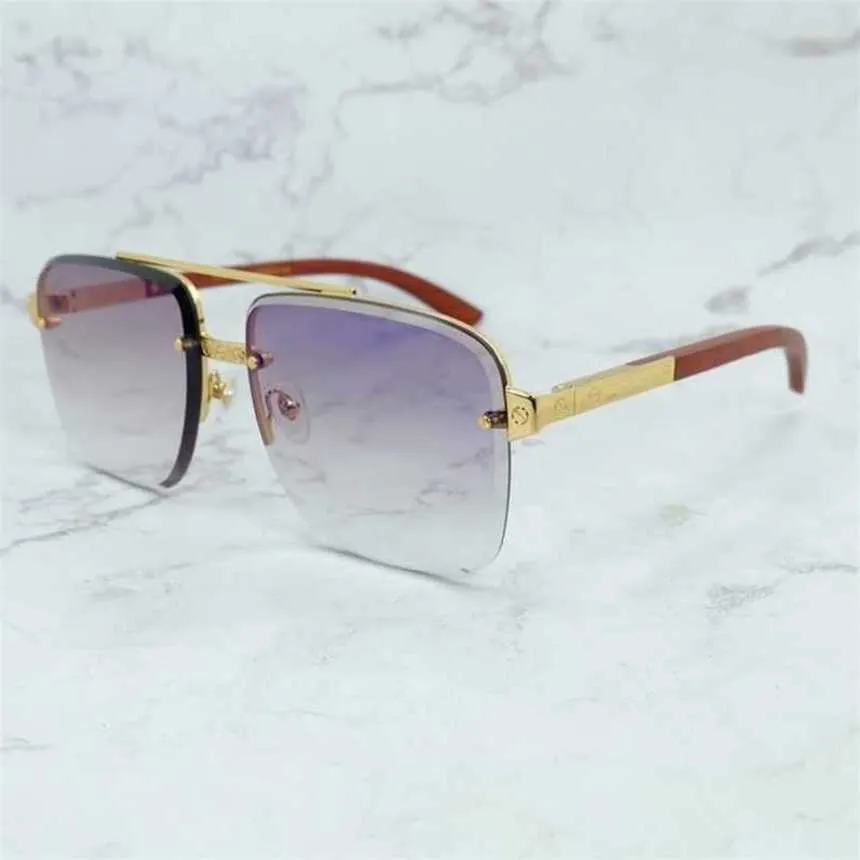 2024 Nuova alta qualità 10% di sconto sul designer di lusso Nuovi occhiali da sole maschile e femminile SCONTO SCONTO Diamond Cut Edge Shades Eyewear Man Square Glasses Trending Product