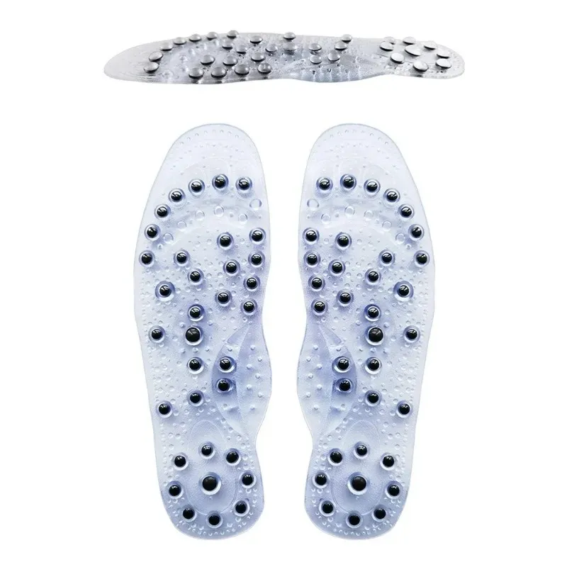 Magneterapi Insoles Enhanced Upgrade 68 Magneter Avancerad fot Acupressurskudor Massage Slimming Insoles Unisex