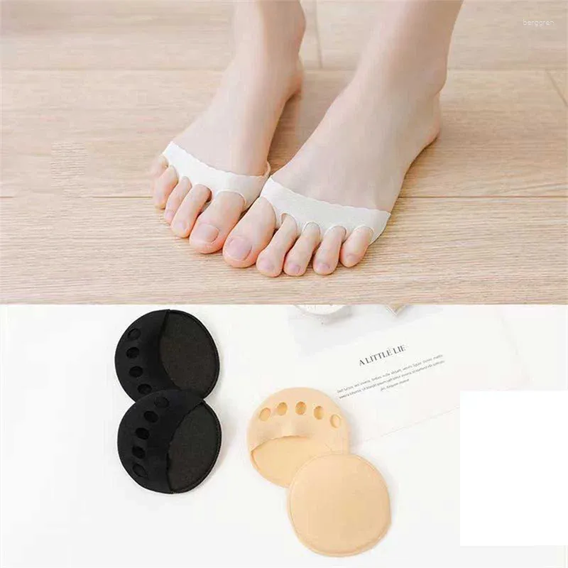 Women Socks Metatarsal Forefoot Pads For High Heels Shoes Insoles Calluses Corns Foot Pain Care Ball Of Cushions Toe Pad Inserts