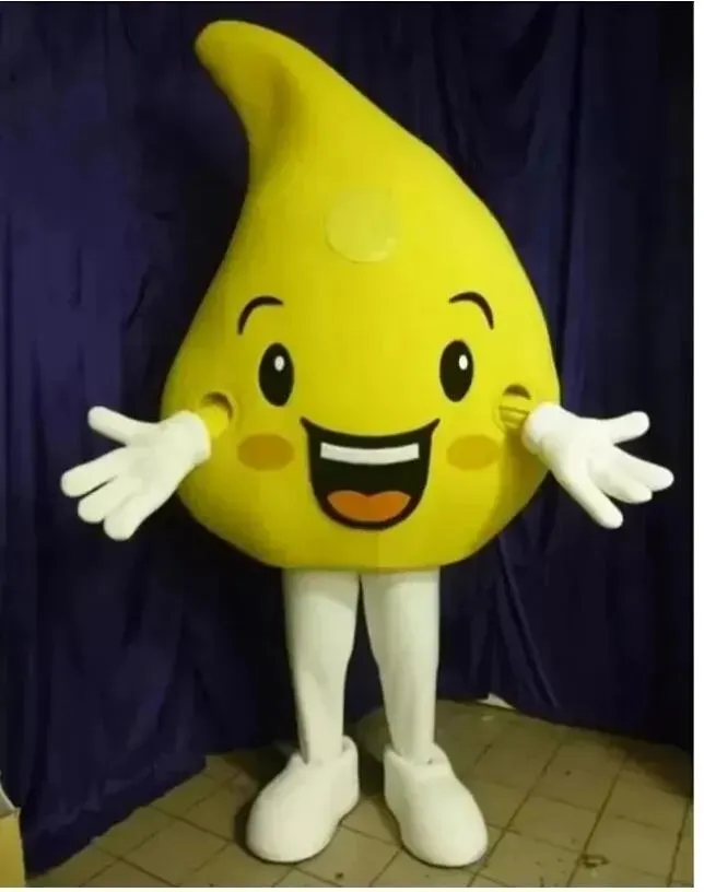 2024 Halloween Costume de mascotte de citron mignon pour la fête pour la fête Cartoon Vente de mascotte