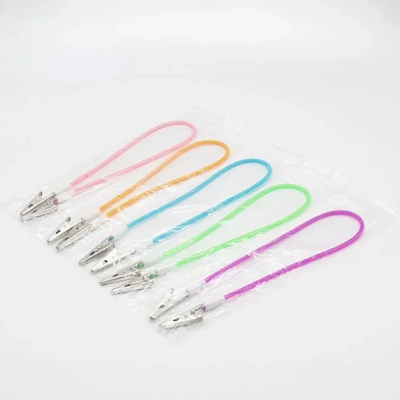 2024 5 Color Oral Dental Supplies Material Scarf Clip/Napkin Holders/Spring Rope Dentistry Material Napkin Holders Dental Tools Dental