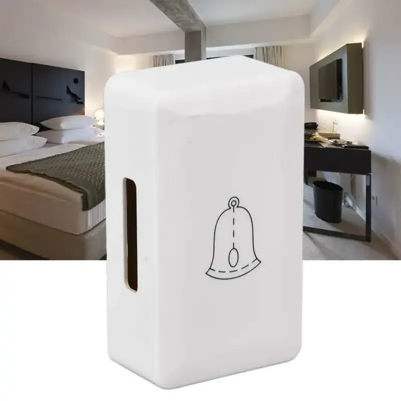 Sonnette de porte coiffeuse câblée Bienvenue Ding Dong Door Bell Mécanical Design pour Home Office Hotel 220V Ding Dong Door Door Hotel Door Bell