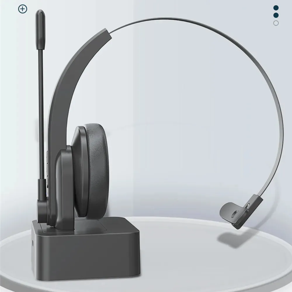 На ушную гарнитуру Bluetooth с микрофоном для домашнего офиса онлайн класс  для ПК Call Center Skype Сотовый телефон Voip автомобильный автомобиль.