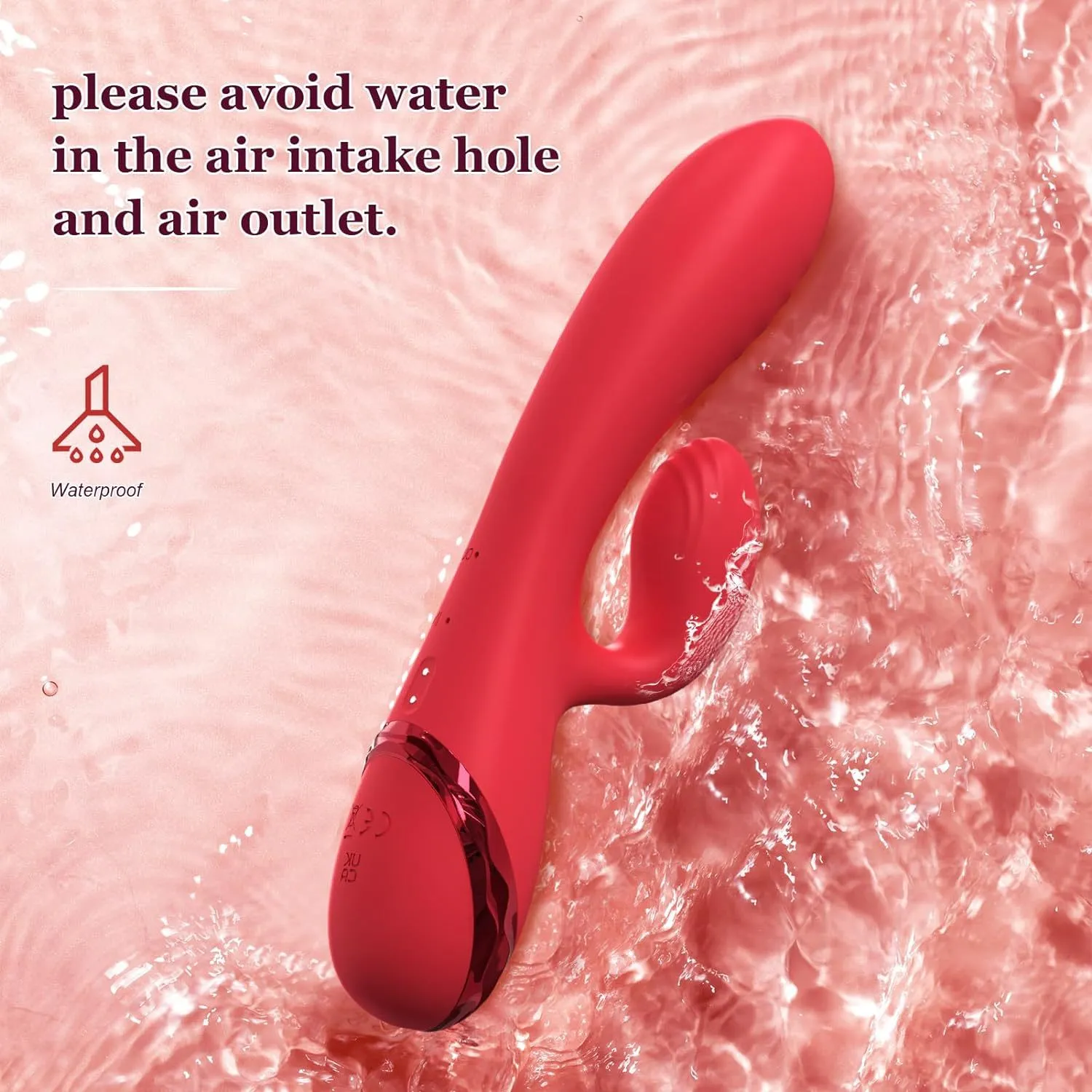 Waterproof Rabbit Vibrator With G-Spot Stimulation – Multi-Speed, USB Rechargeable, Silicone Dildo For Women