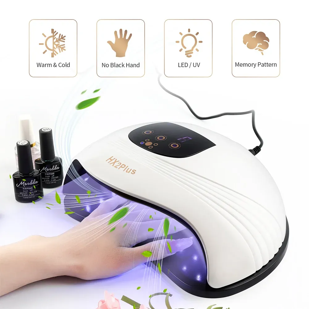 PADS 120W Sensore Smart Sensore UV Unghie Nuovo unghie asciugacapelli a ventola calda/fredda a ventola manicure pedicure gel di pedicure gel di pedicure gel di vernice