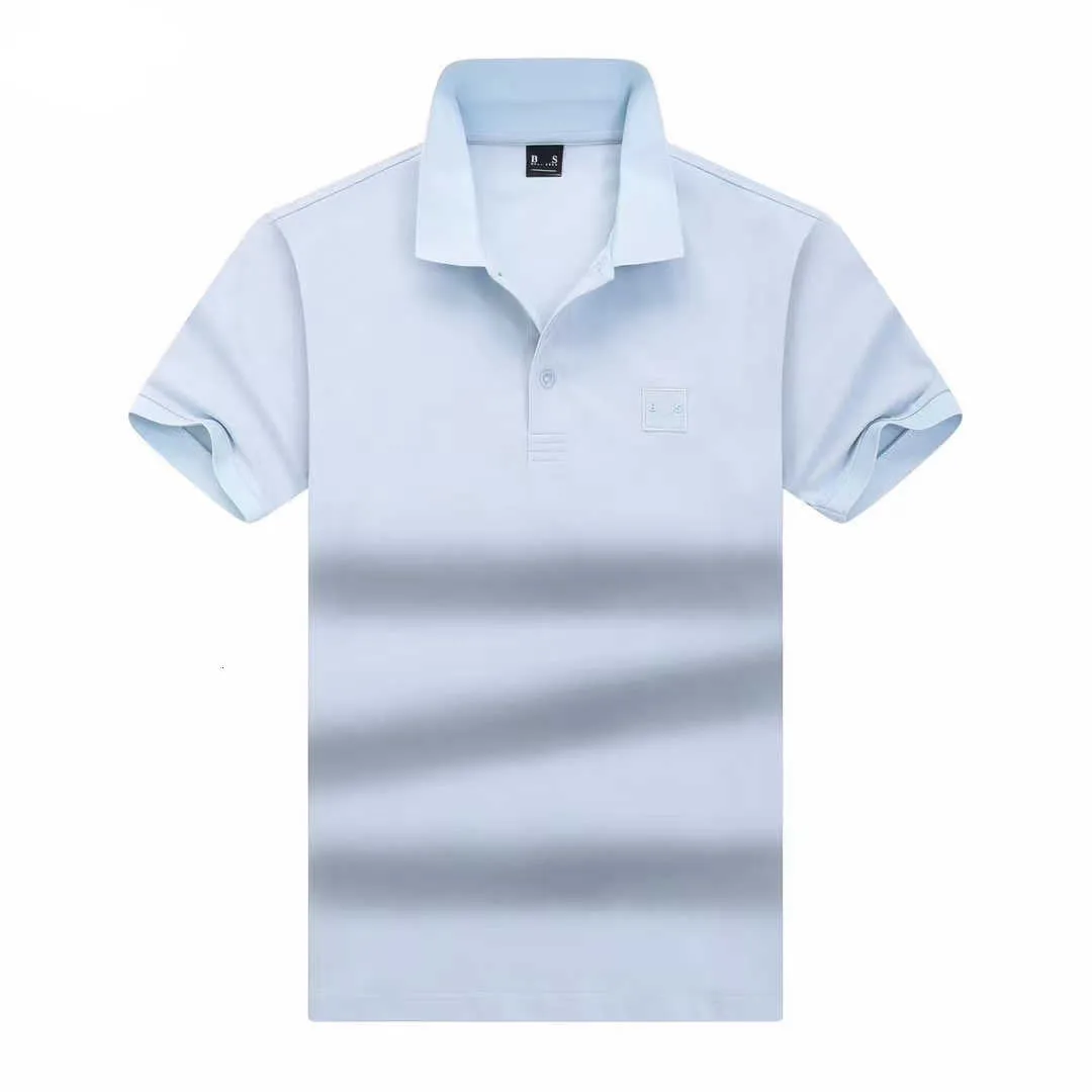 Designer Polo Shirt Mens Polos Tshirt chefes Moda marca de luxo Camiseta comercial Camiseta de golfe pura algodão respirável Mangas curtas T camisetas 2024 Summer Top F0KN