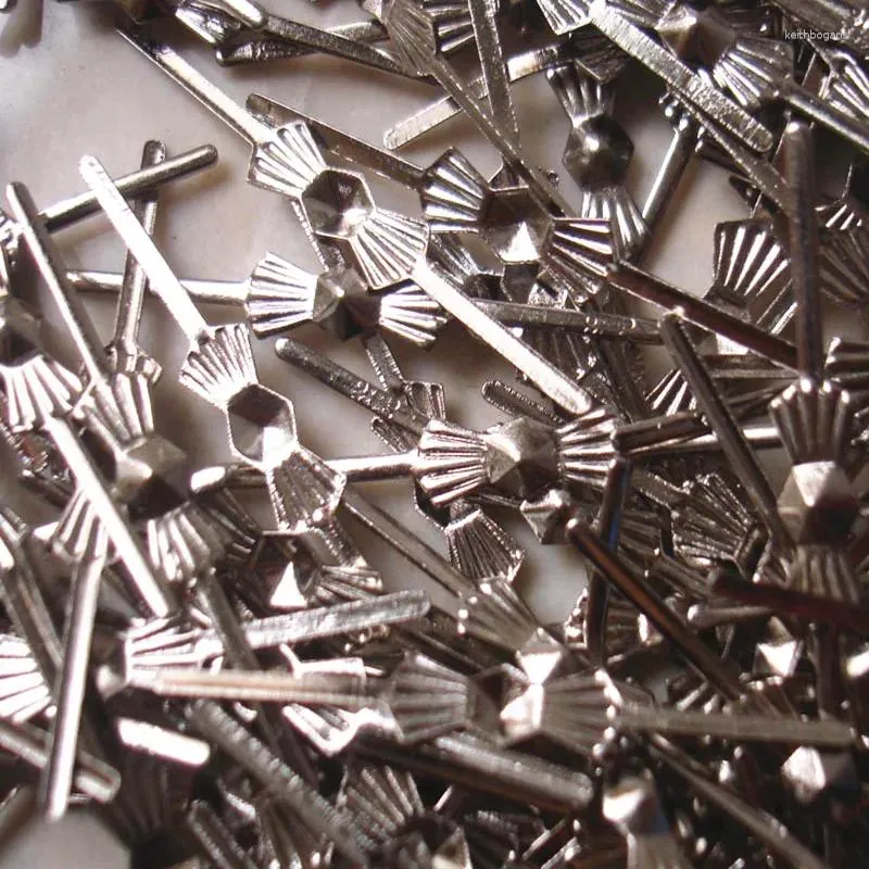 Kronleuchterkristall verkauft 1000 Pcs/ Los L44mm Chrom Schmetterling Schnalle/ Tie Bowit Oktagon Perlen Stecker Kupferform Metallhaken