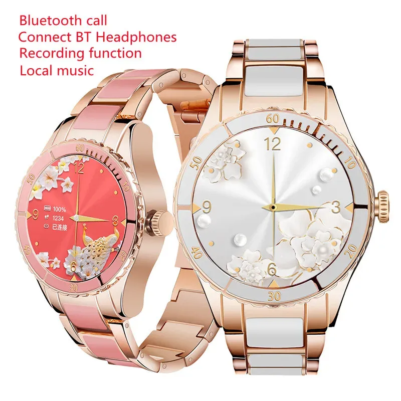 Pulseiras Z73 Bluetooth CHAMADA SMART RISK LADIES Música local MP3 Player gravação Feminino Fitness Rastreador Coração Pressão arterial