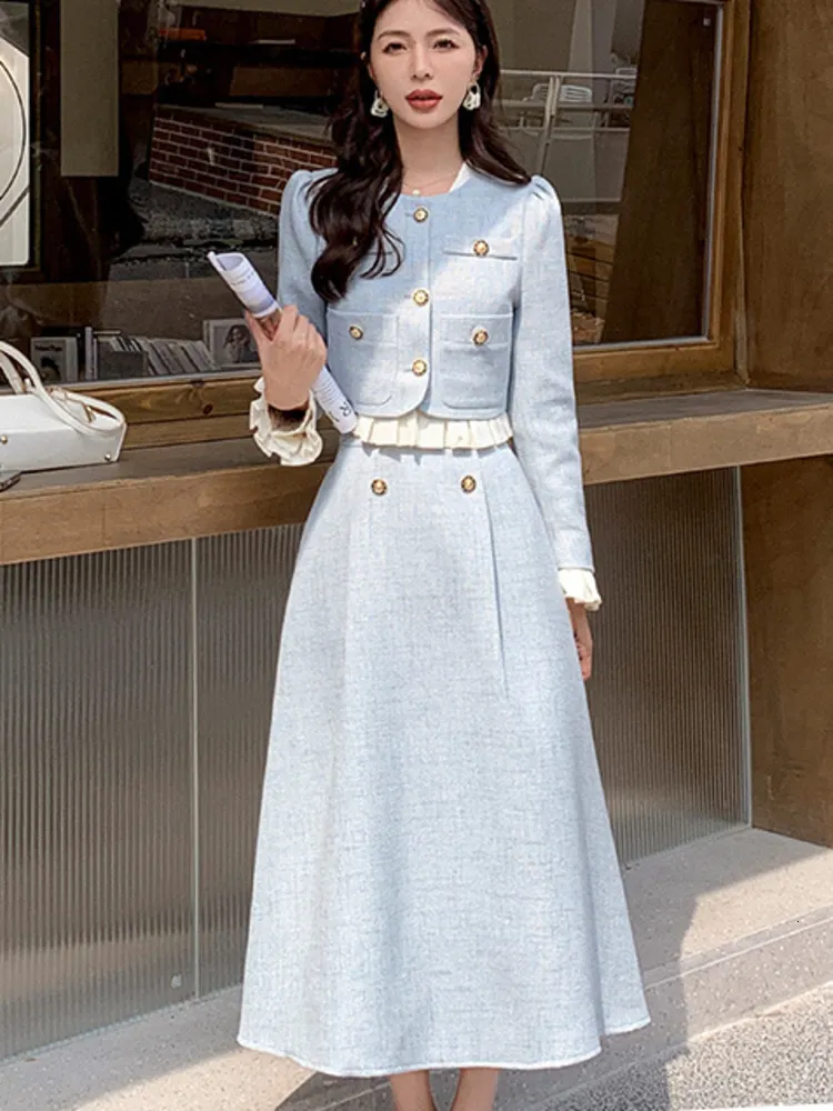 DHgate.com:Womens Fall Winter Elegant Two-Piece Set - Jacket DHgate.com:Womens Fall Winter Elegant Two-Piece Set - Jacket