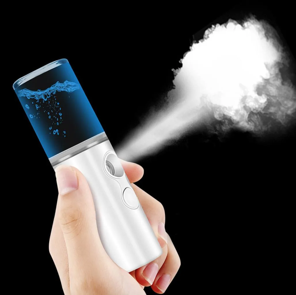 Mini Nano Facial Sprayer s25 USB Nebulizer Face Steamer Humidifier Hydrating SprayMachine Skin Moisturizing Atomization Tools9783317