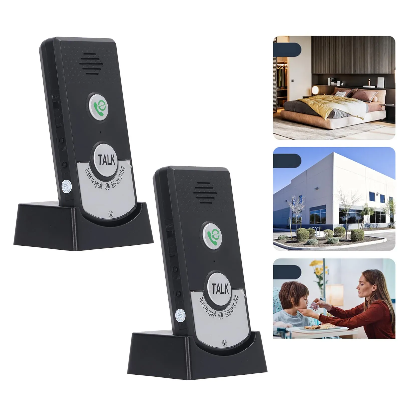 Intercom H8 Two Way Voice Intercom Wireless Intercomunicador Doorbell System Unit for Home Office