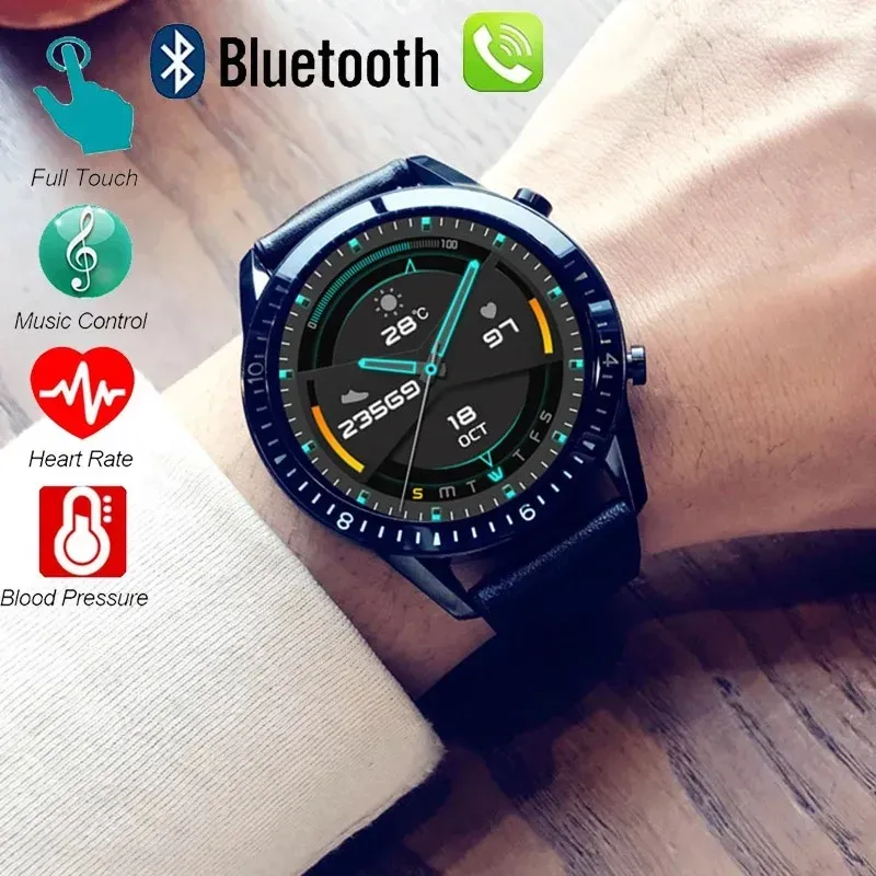 Pulseiras para Samsung Galaxy SA10 A20E A30 A40 A50 A70 M11 M21 M31 RELISÃO HOMEM MENINOS MUNIMAS Smartwatch Modos Sports Modos de temperatura Fitness