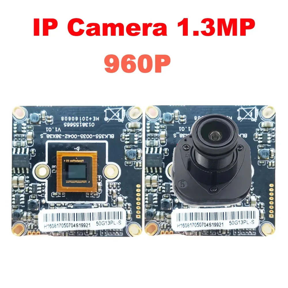 Telecamere XMEYE IP Camera Mainboard 1.3MP 960p HD Sorveglianza di sicurezza IP Camera IP Motion Retection Retection Network Monitoraggio CCTV