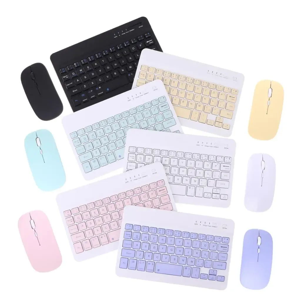 Combos tablet cellulare wireless tablet cellulare tablet bluetooth mouse set tablet telefoon tablet bluetooth toetsenbord