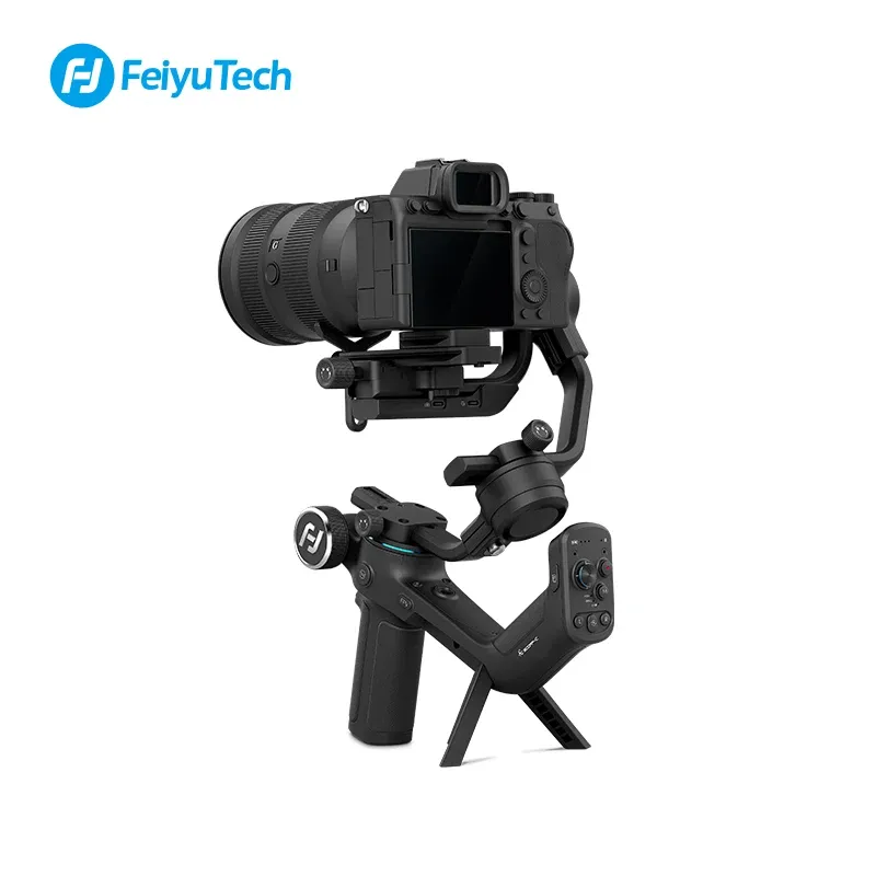 Gimbals Feiyu Scorpc Gimbal Camera Stabilizer per DSLR/Mirrorless Camera Sony Canon Panasonic Nikon Fujifilm 2,5 libbre Payload