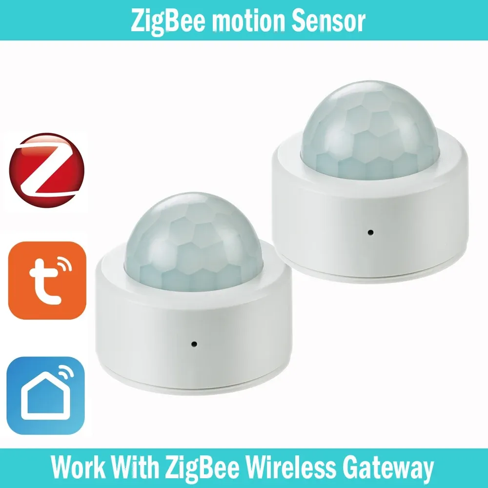 Detector Tuya Zigbee PIR Detector de movimento Human Motion Sensor Smart Home Segurança Smart Life funciona com Alexa Google Home