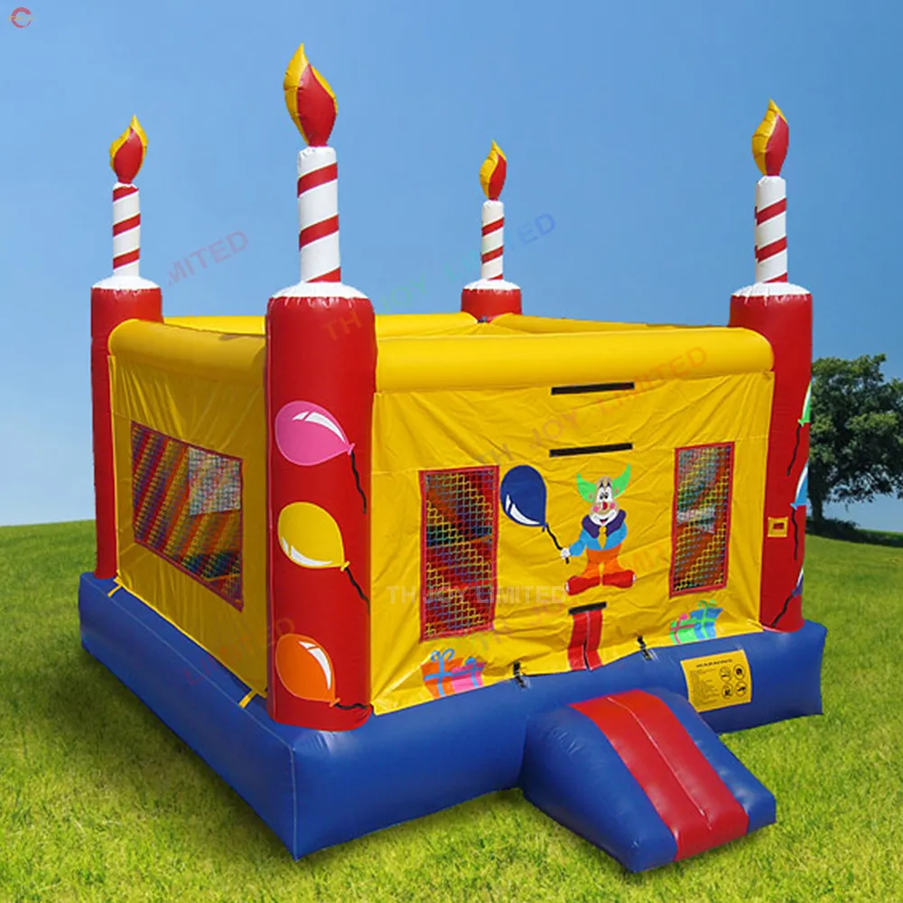 4x4m-13x13ft Free Ship Outdoor Activities Commercial Outdoor Inflatable Air Bouncer Bounce Jumping House for birthday party