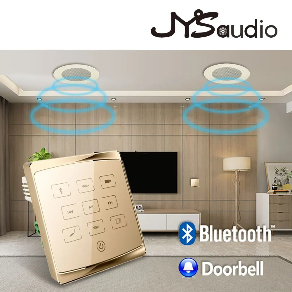 Radio Home Smart Music Center Center Sistema Stereo Amplificatore Sistema audio audio altoparlante con altoparlanti a soffitto da 3 pollici