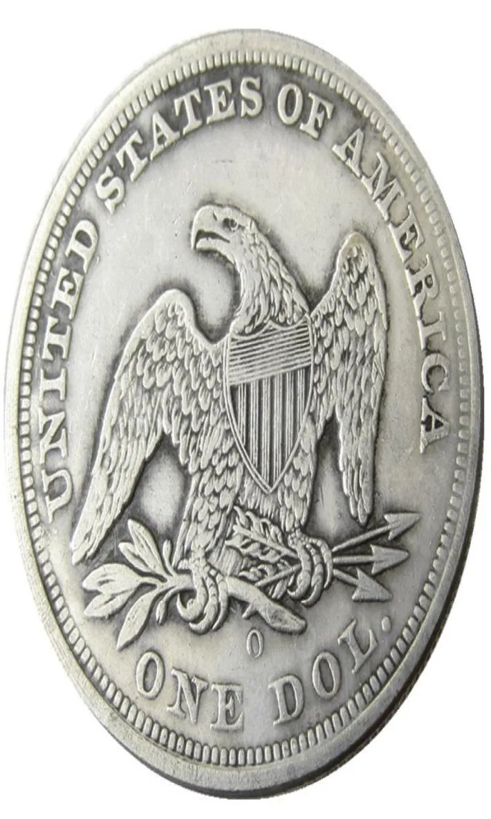 US 18461860o Sated Liberty Dollar Craft Versilberte Kopiemünzen Metallstirme Herstellerfabrik 6141330