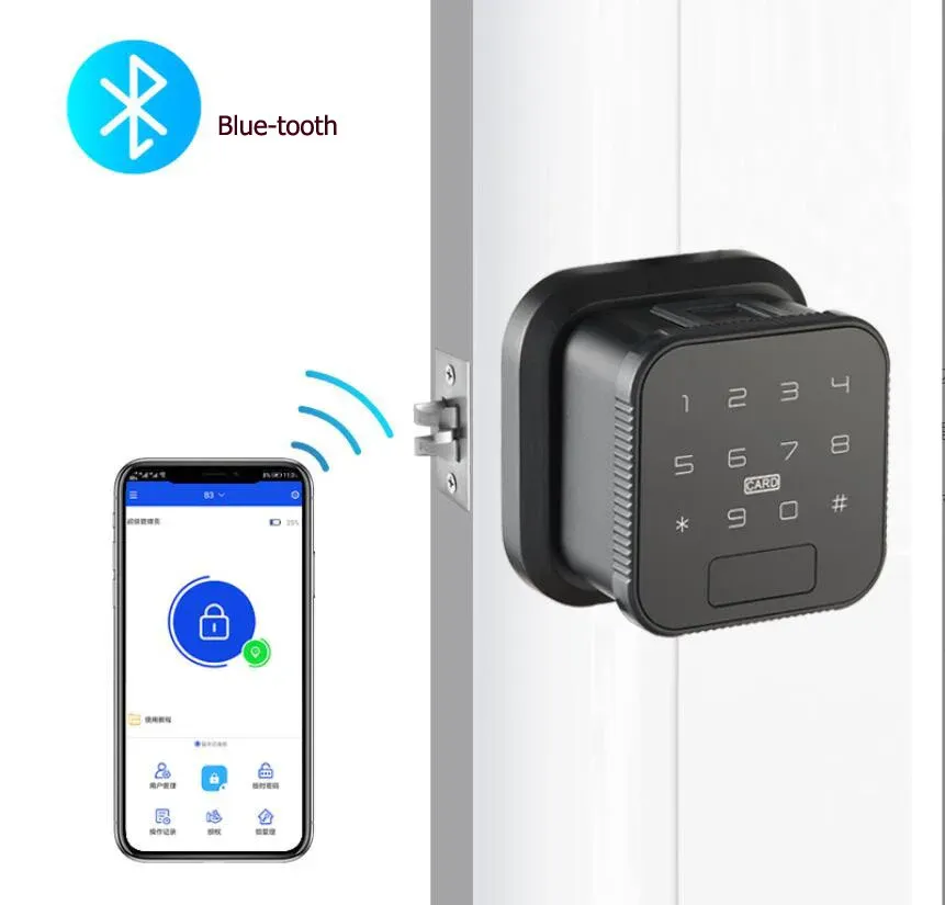 Lock Security Smart Deur Lock Remote Control met vingerafdrukherkenning met Tuya WiFi