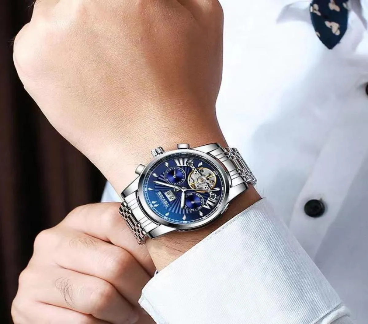 2021watch 패션 메이크 손목 시계를 방수 페미일 워터 방지 자동 테이블로 기계적으로 작은 작은 공장 직접 판매 도매 4723478