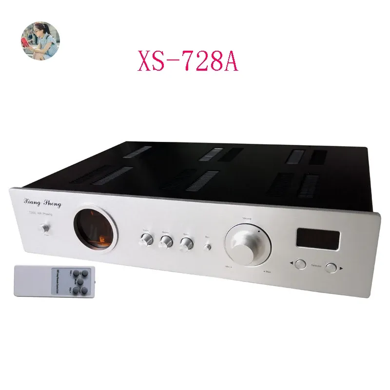 مضخم أنبوب مضخم مضخم Preamplifier 2021 XS 728A HIFI FEVER DAC Front 8675 Bluetooth Super Sound Quality Marantz7 AC110V/220V Nobsound